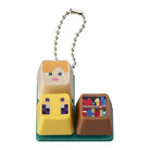 Minecraft Keyboard Charm Keychain Gachapon Capsule Collectible by Bandai