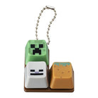 Minecraft Keyboard Charm Keychain Gachapon Capsule Collectible by Bandai