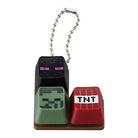 Minecraft Keyboard Charm Keychain Gachapon Capsule Collectible by Bandai