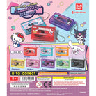 Sanrio Characters Cassette Tape Charm Gachapon Capsule Collectible by Bandai