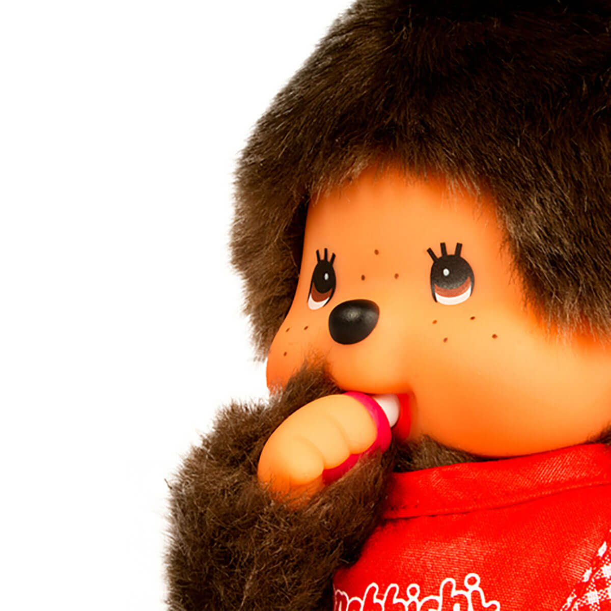 Monchhichi Classic Red Boy Plush by Sekiguchi