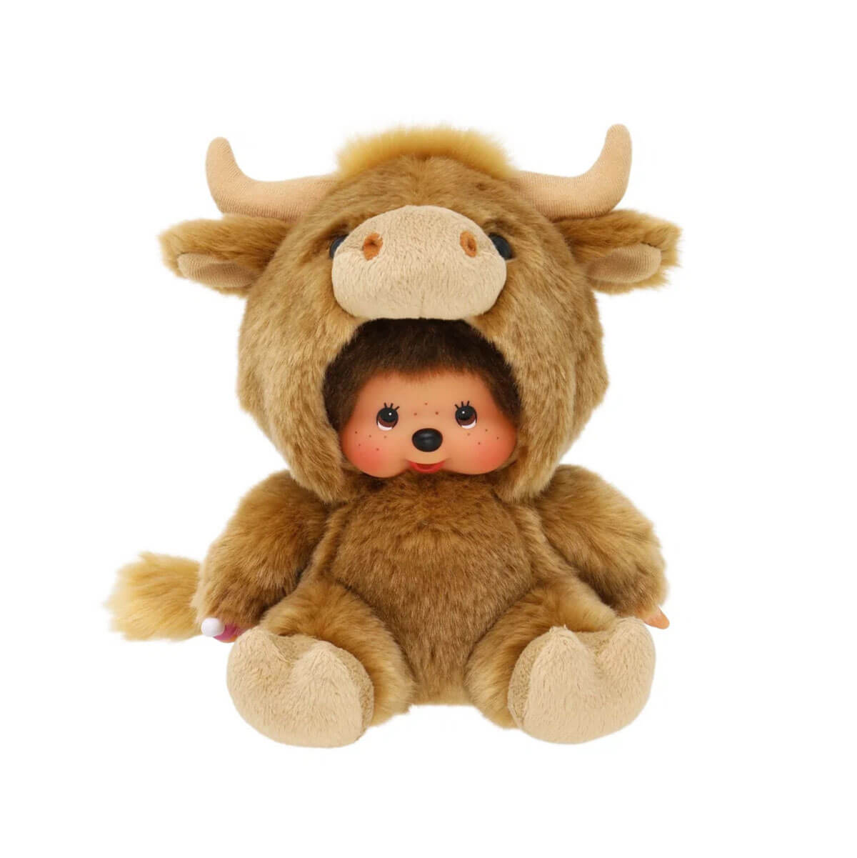 Monchhichi Midland Cow Plush by Sekiguchi