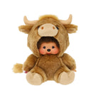 Monchhichi Midland Cow Plush by Sekiguchi