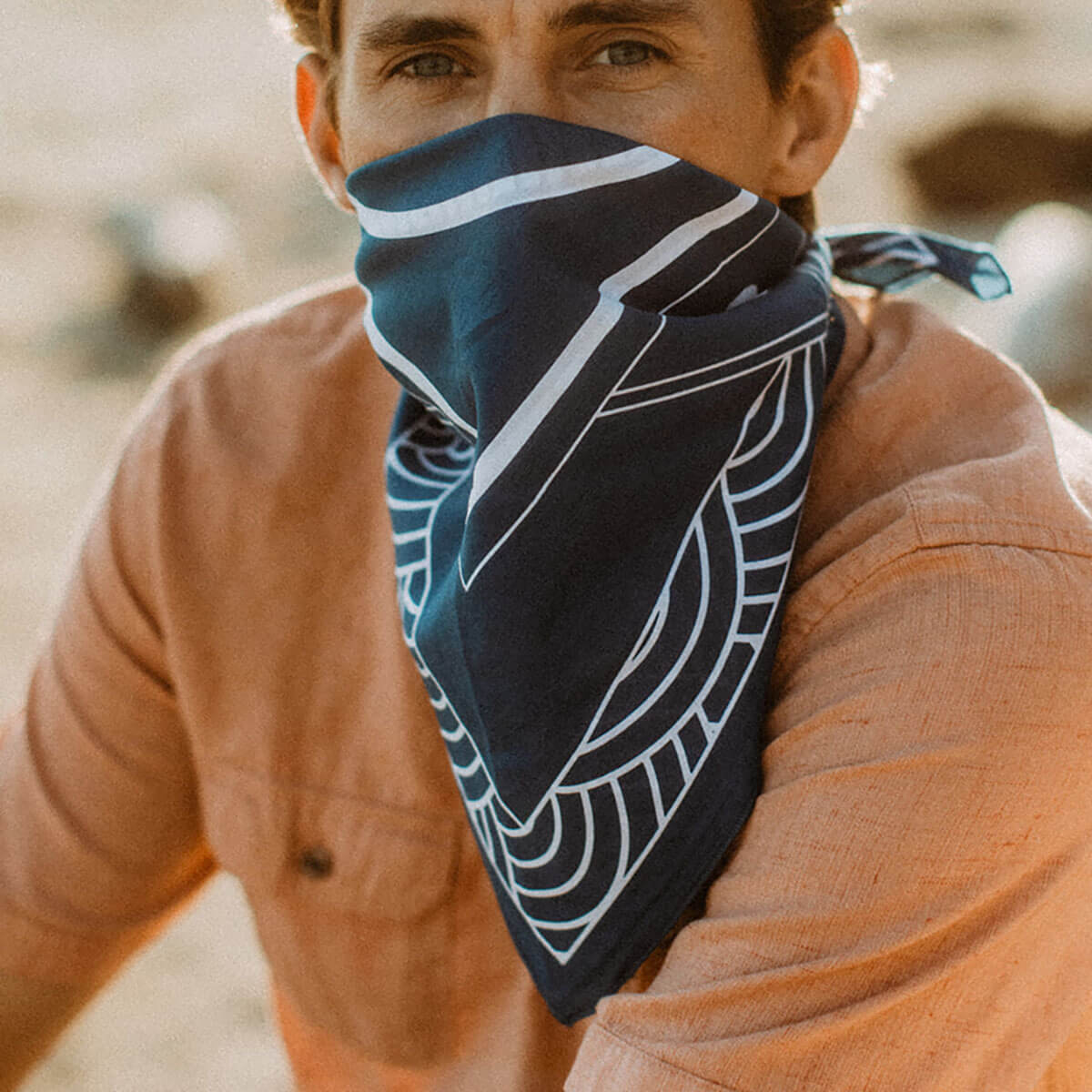 Breaking Waves Bandana by Bandits Bandanas
