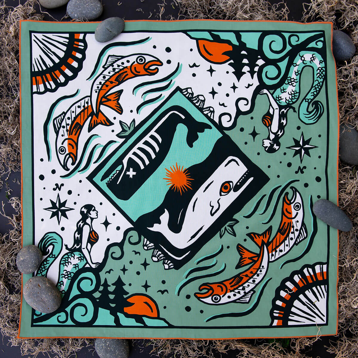 Due North Bandana by Bandits Bandanas