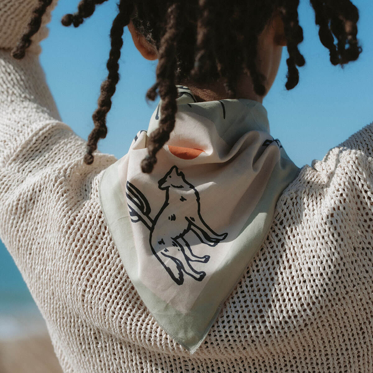 Surfing Through Sands Bandana by Bandits Bandanas