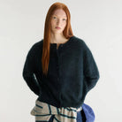 Danthan Cardigan in Jet Set by Bellerose