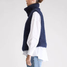 Daren Sleeveless Sweater in Captain by Bellerose