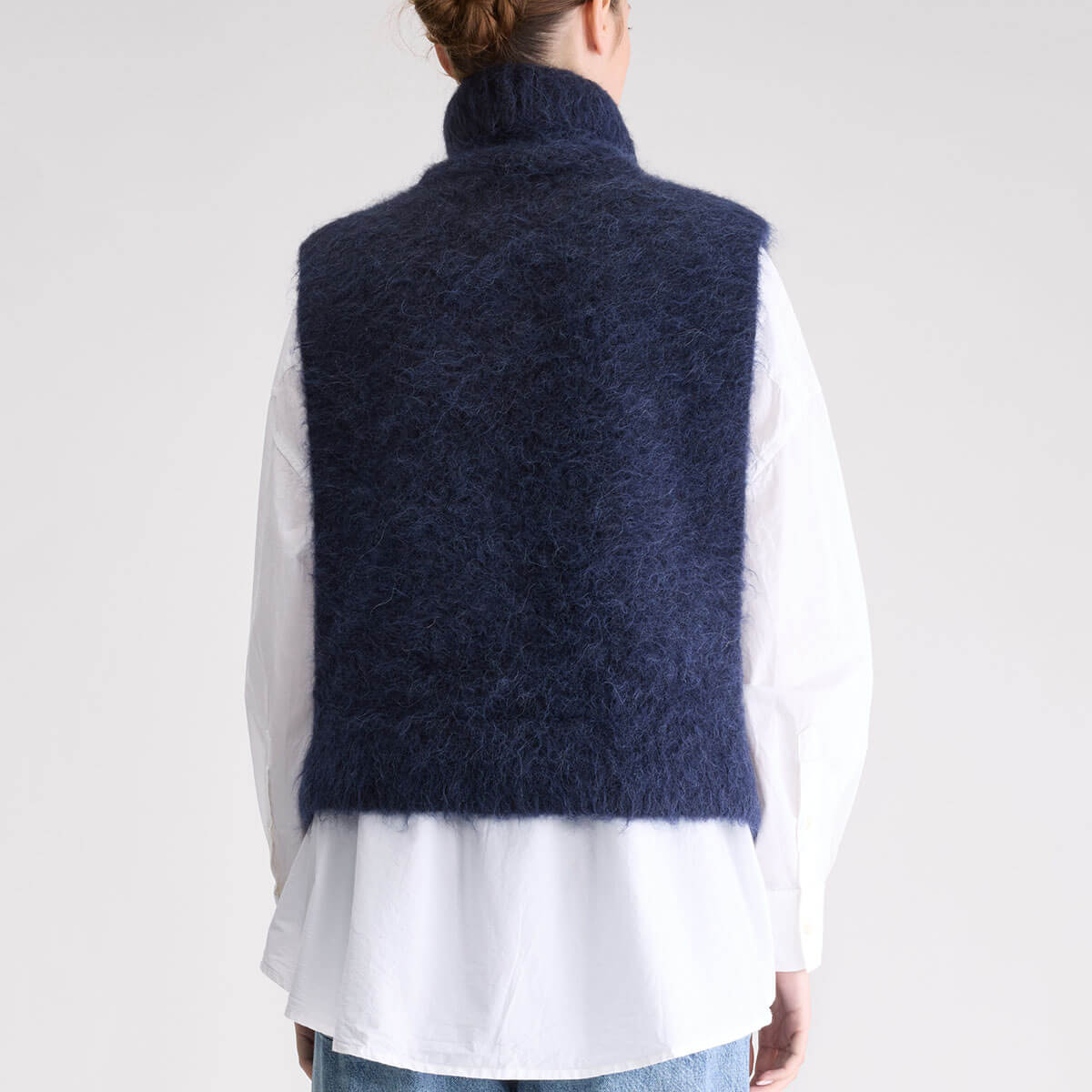 Daren Sleeveless Sweater in Captain by Bellerose