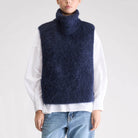 Daren Sleeveless Sweater in Captain by Bellerose