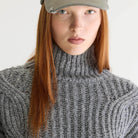 Deteo Turtleneck Sweater in Mid-Grey by Bellerose