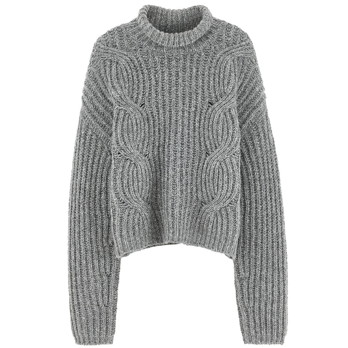 Deteo Turtleneck Sweater in Mid-Grey by Bellerose