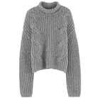 Deteo Turtleneck Sweater in Mid-Grey by Bellerose