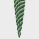 Dusol Triangle Scarf in Fluo Green Stripe by Bellerose