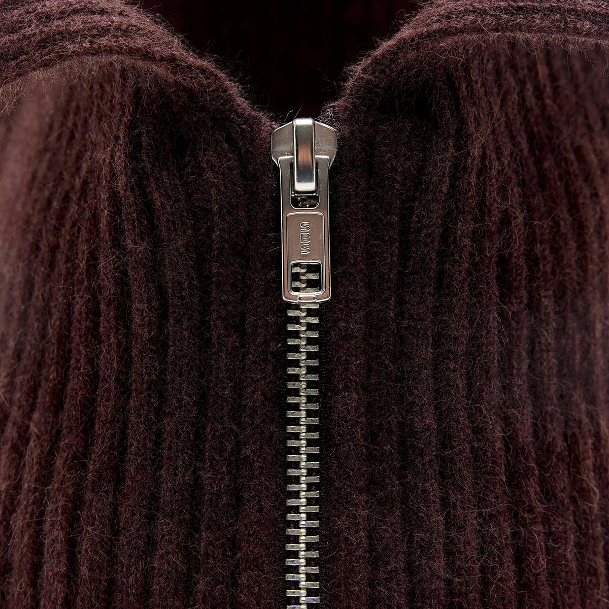 Dusyk Zip Collar in Dark Roast by Bellerose