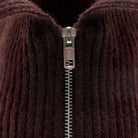 Dusyk Zip Collar in Dark Roast by Bellerose