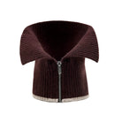 Dusyk Zip Collar in Dark Roast by Bellerose