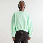 Fancy Cropped Crewneck Sweatshirt in Vegas by Bellerose