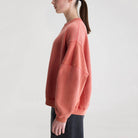Flipos Oversized Crewneck Sweatshirt in Ecarlate by Bellerose
