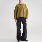 Flipos Oversized Crewneck Sweatshirt in Vetiver by Bellerose