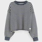 Franto Long Sleeve T-Shirt in Navy Stripe by Bellerose