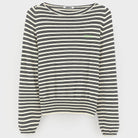 Gerhi Relaxed Sweater in Milky Way / Navy / Vegas by Bellerose