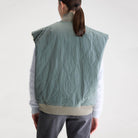Haalo Reversible Bodywarmer in Ardoise by Bellerose
