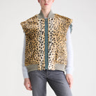 Haalo Reversible Bodywarmer in Ardoise by Bellerose