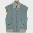 Haalo Reversible Bodywarmer in Ardoise by Bellerose