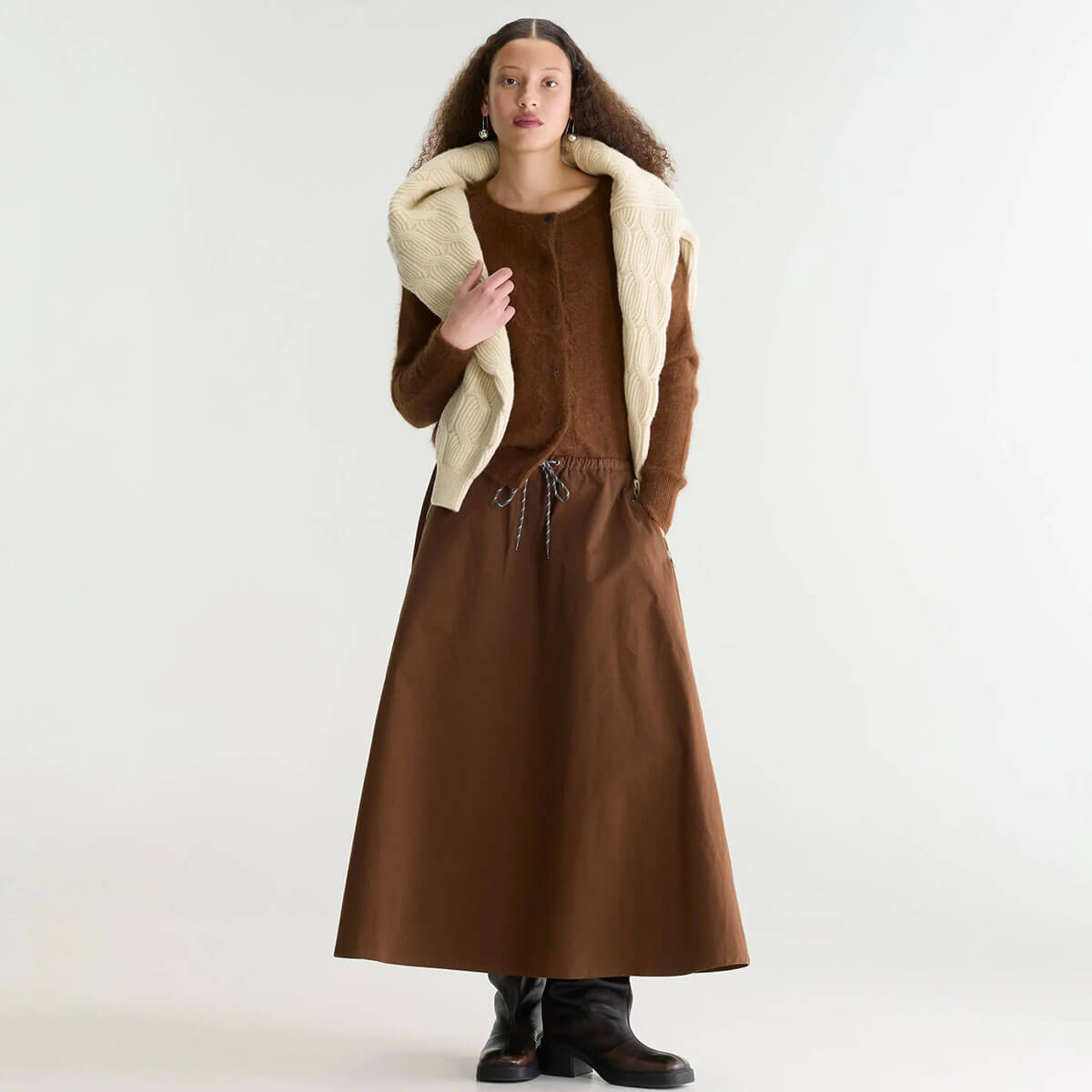 Harlin Skirt in Mocca by Bellerose