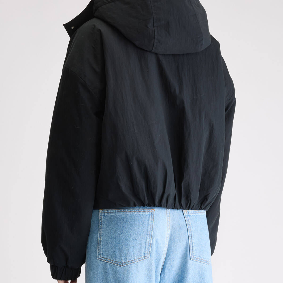 Herna Cropped Jacket in Black Beauty by Bellerose