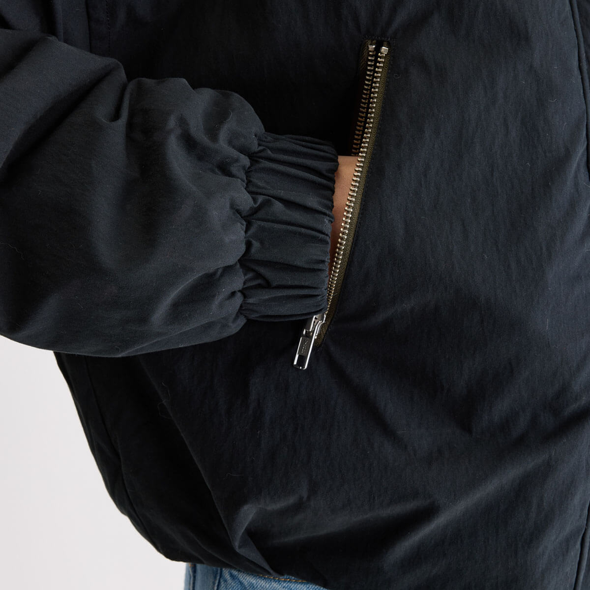 Herna Cropped Jacket in Black Beauty by Bellerose