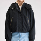 Herna Cropped Jacket in Black Beauty by Bellerose
