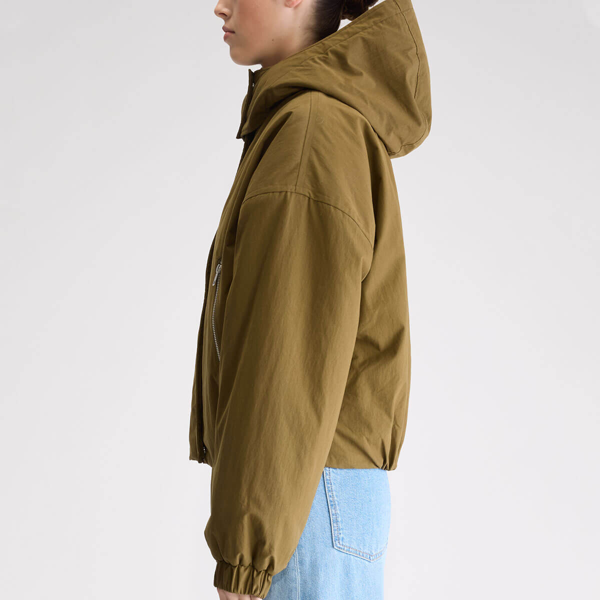 Herna Cropped Jacket in Military by Bellerose