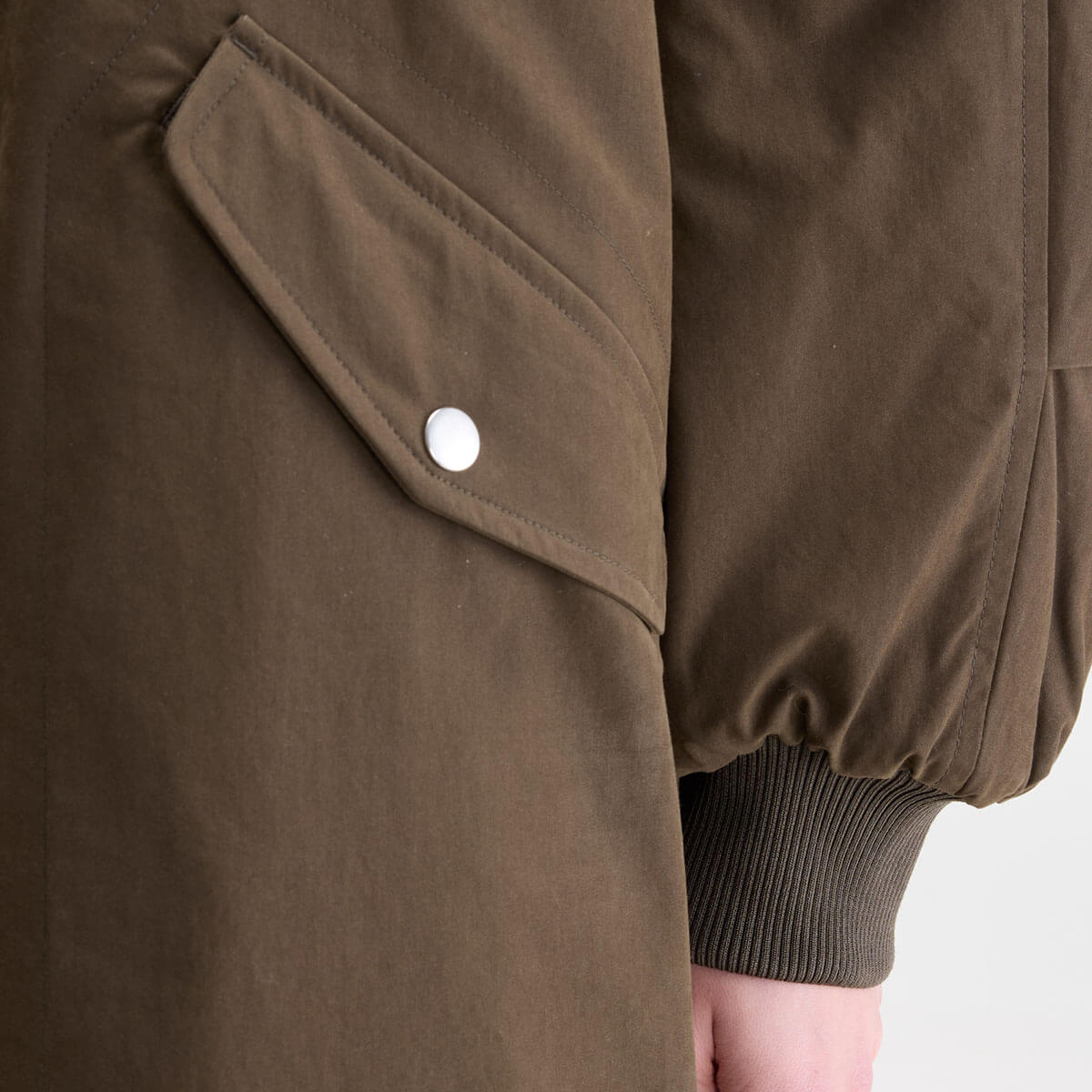 Honor Reversible Coat in Ebony by Bellerose
