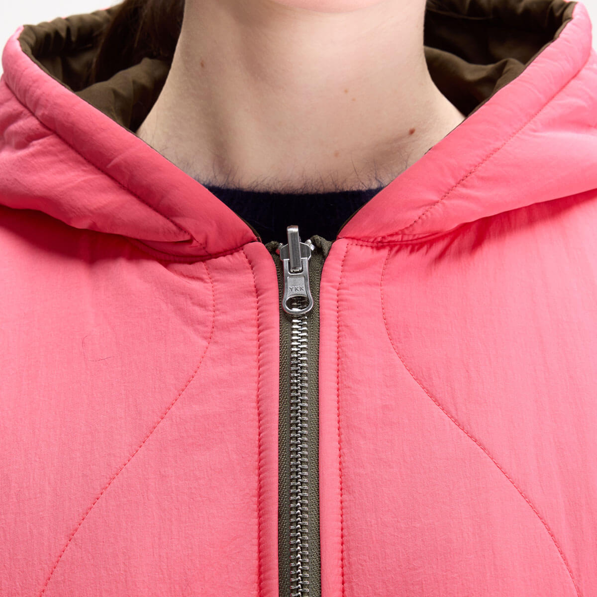 Honor Reversible Coat in Ebony by Bellerose