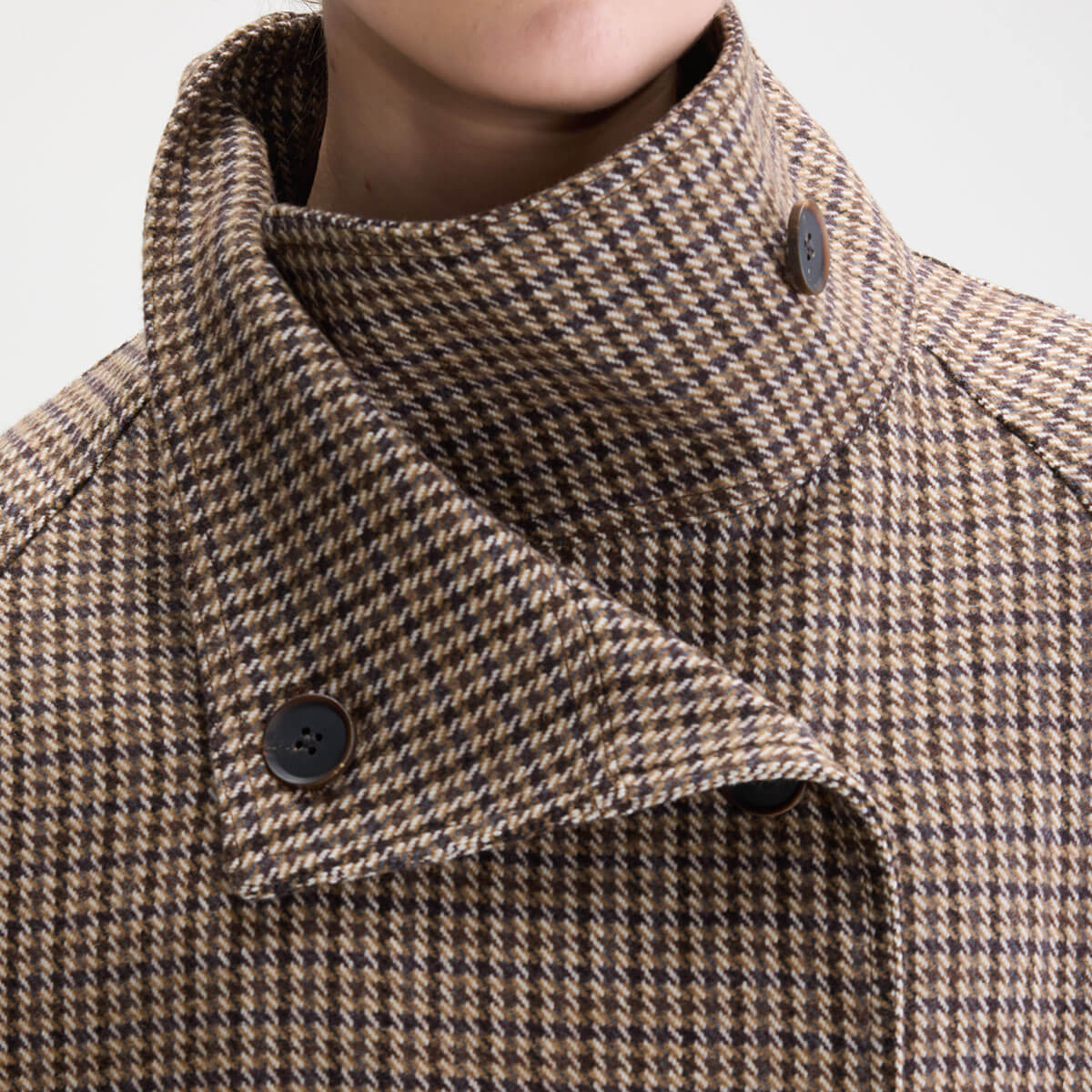 Jackal Jacket in Brown Check by Bellerose