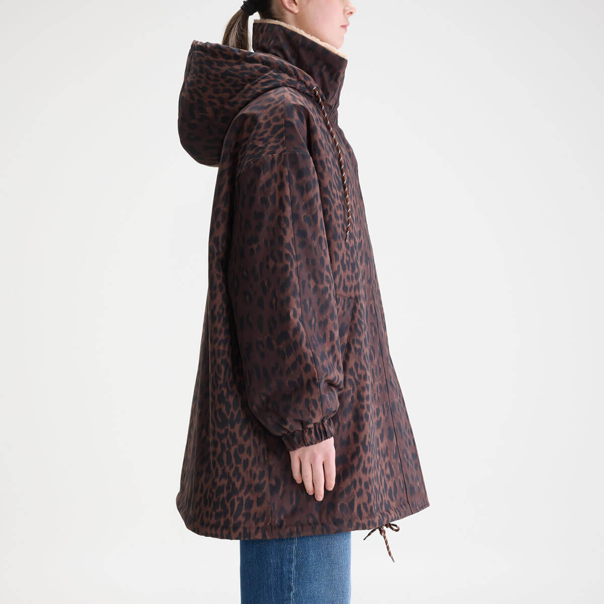 Jade Coat in Leopard by Bellerose