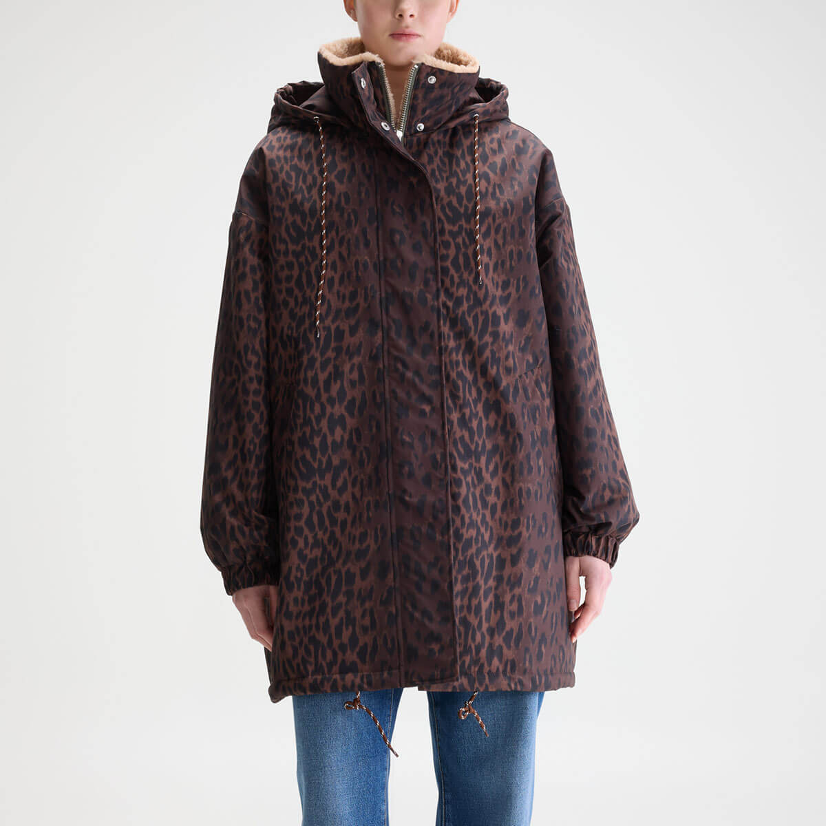 Jade Coat in Leopard by Bellerose