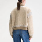 Jasher Reversible Bomber Jacket in Natural by Bellerose