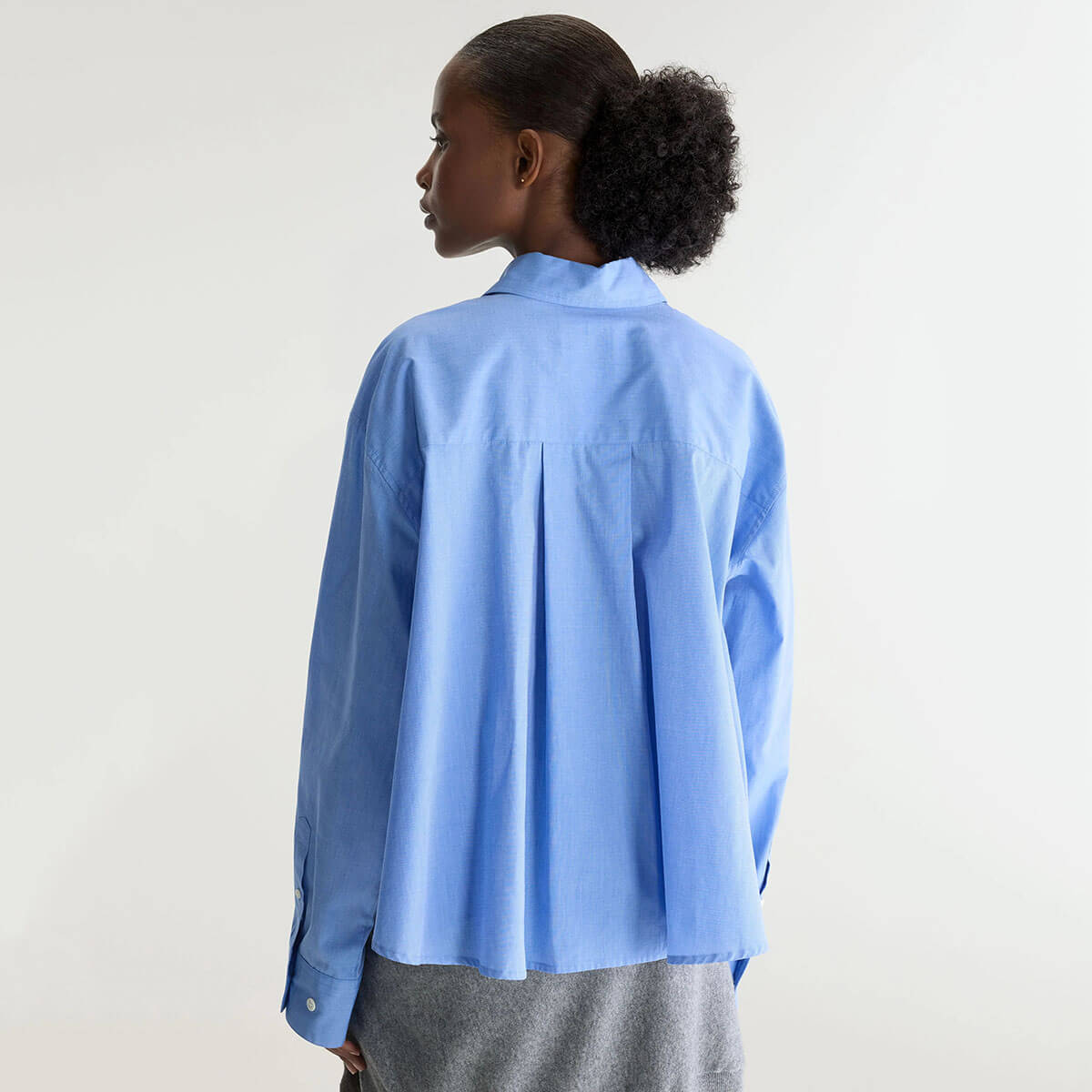 Java Poplin Shirt in Blue by Bellerose