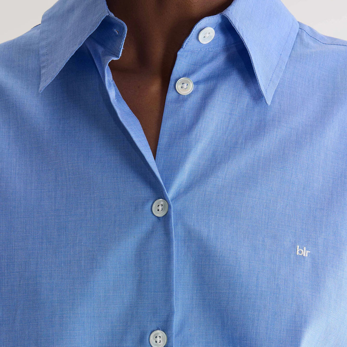 Java Poplin Shirt in Blue by Bellerose
