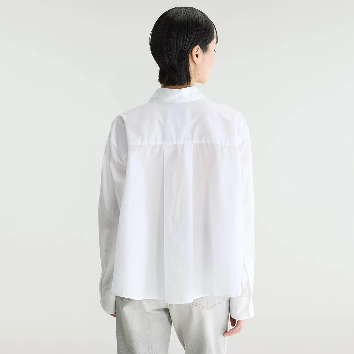 Java Poplin Shirt in White by Bellerose