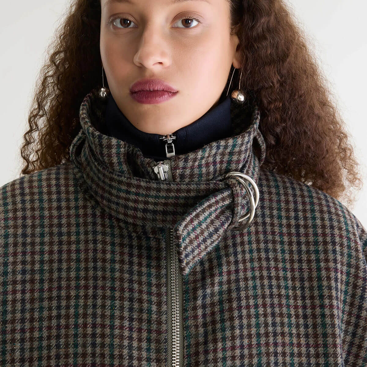Juny Coat in Check by Bellerose