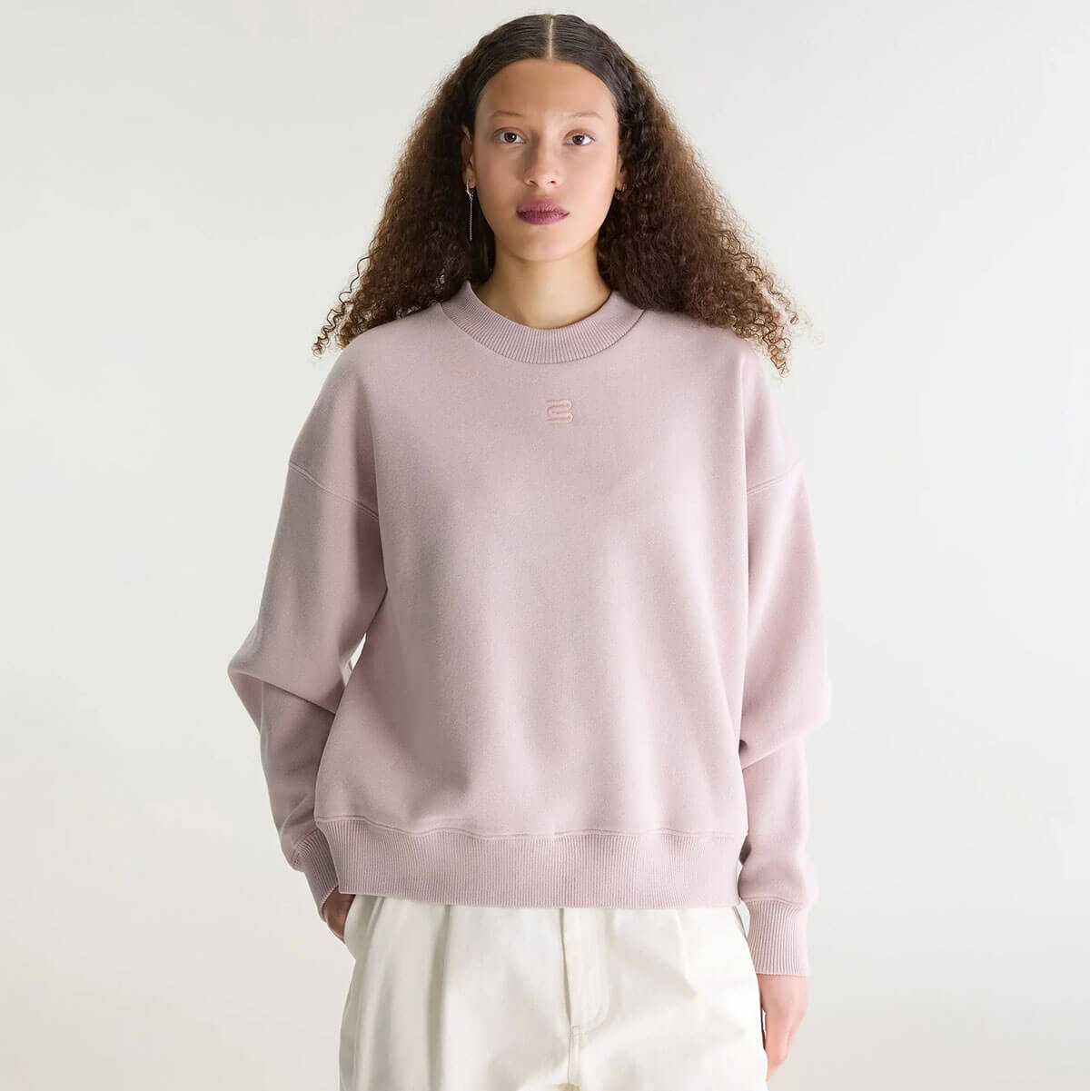 Temi Crewneck Sweatshirt in Glycine by Bellerose