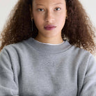 Temi Crewneck Sweatshirt in Heather Grey by Bellerose