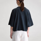 Voss Short Sleeve T-Shirt in Black Blue by Bellerose