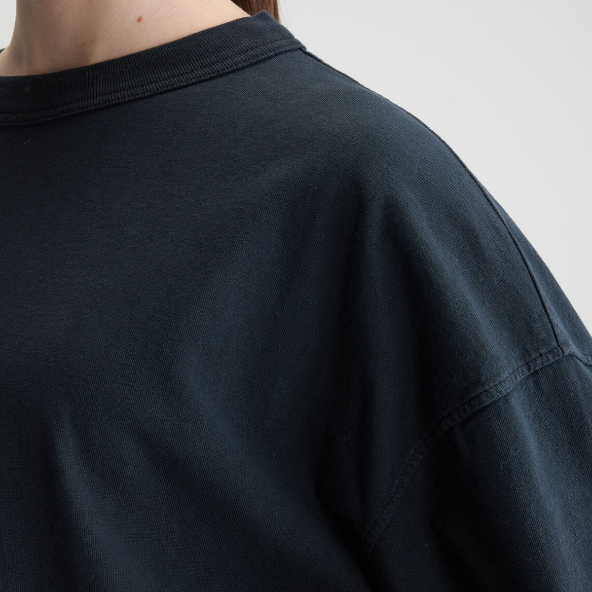 Voss Short Sleeve T-Shirt in Black Blue by Bellerose