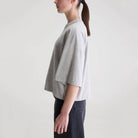 Voss Short Sleeve T-Shirt in Heather Grey by Bellerose