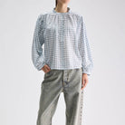 Cherry Checked Blouse by Bellerose